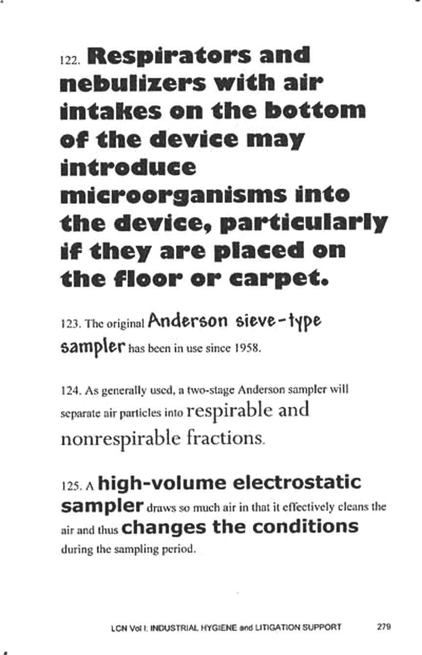 Microorganism page from Legis Concise Notes.