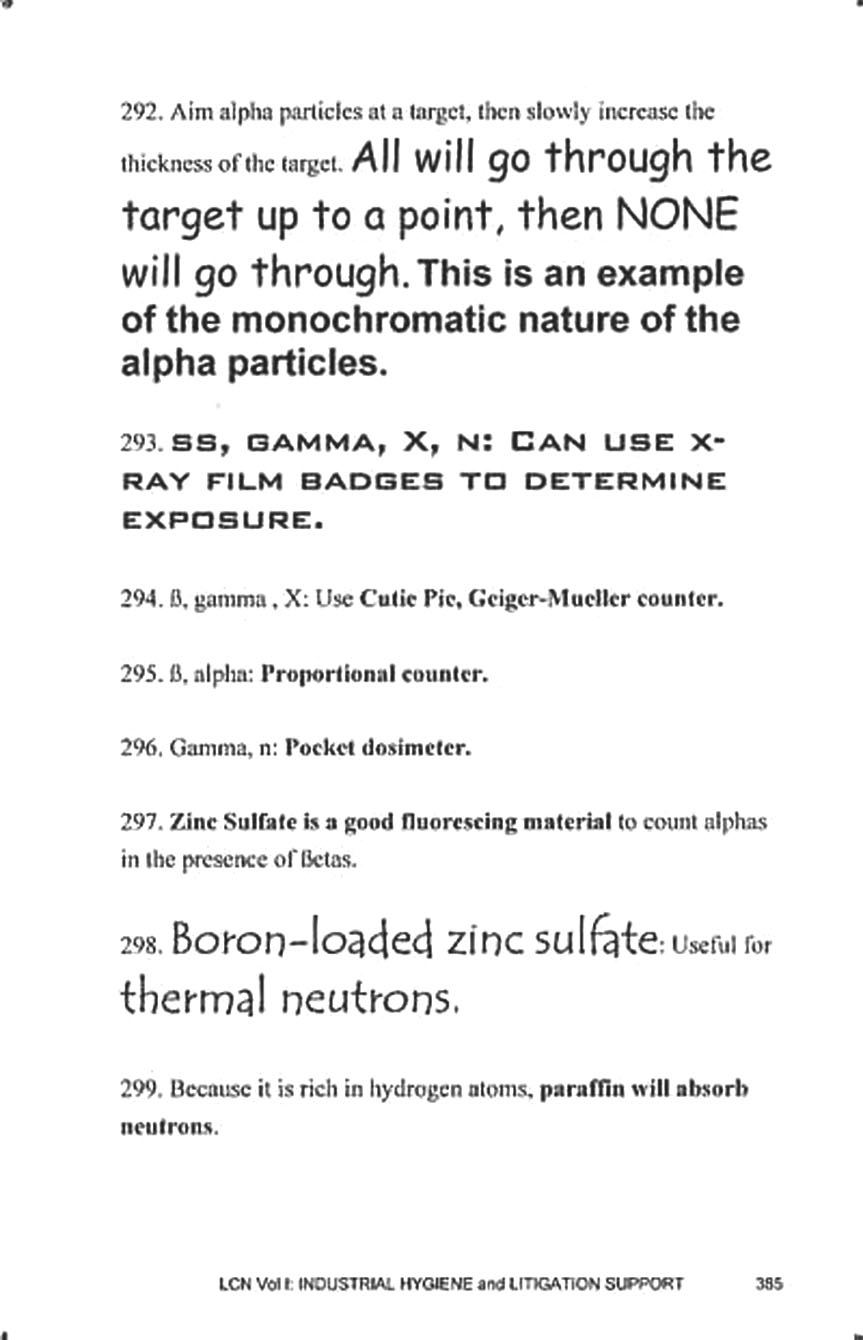 radiation, alpha particles